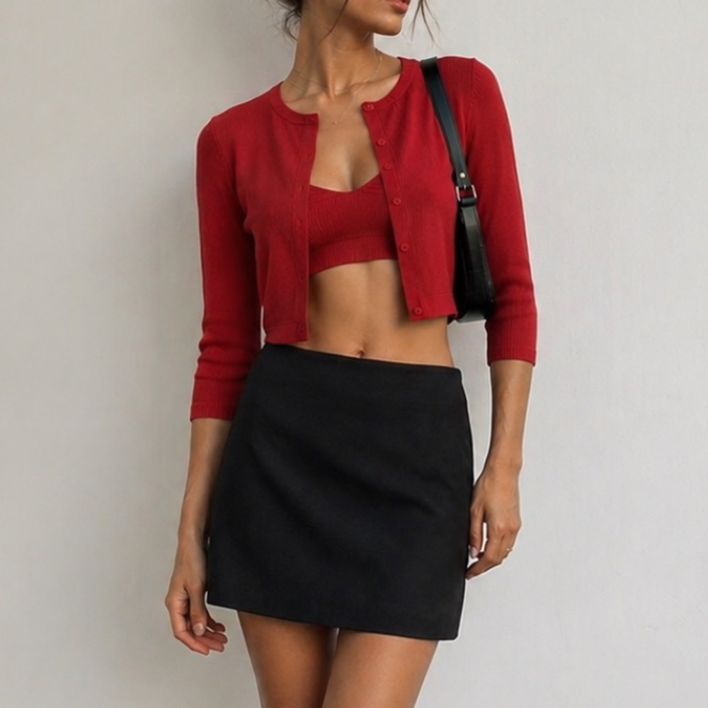 NWOT Zara Classic Black Mini Skirt | Small (US 2-4) | Perfect Condition